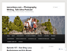 Tablet Screenshot of iancorless.org